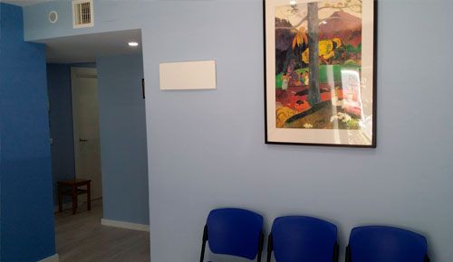 Fisalud Fisioterapia sala de espera